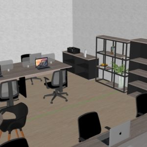 Plataforma de Trabalho Space Office